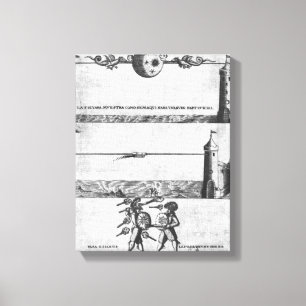 Wie man eine künstliche Wolke macht Leinwanddruck