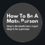 Wie man eine mathematische Person ist Große Wanduhr<br><div class="desc">Funny, Mathematics, Math, Children Maths, How to be a Math Gruppe, Math Equation, Math Quotes, Mathematician, Nerdy math, School, Wissenschaft, Math Teacher, Teacher, Back to School, cool, Funny, Geek, Children, Education, Engineer, Edust, Schulen, Schulen, Schulen, Schulen Schulen Schulen — , Grade, How, Kids, Math person, Math Student, Nerdy, Numbers, Professor,...</div>