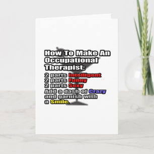 Wie man einen Berufstherapeuten macht Karte