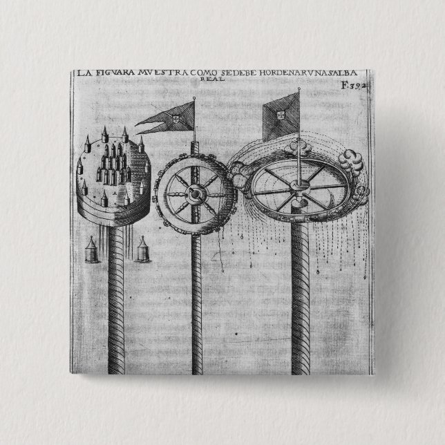 Wie man einen königlichen Gruß abfeuert Button (Vorderseite)