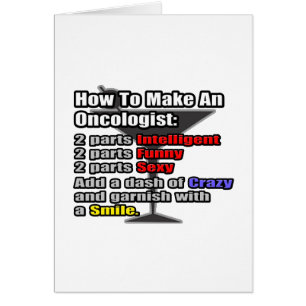 Wie man einen Onkologen macht