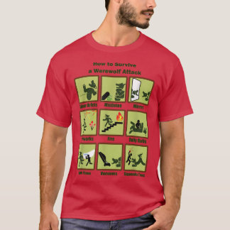 Wie man einen Werwolf-Angriff überlebt, ist ein lu T-Shirt