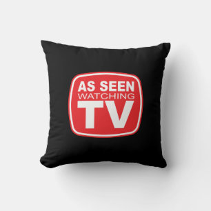 Wie man Fernsehen sieht Kissen