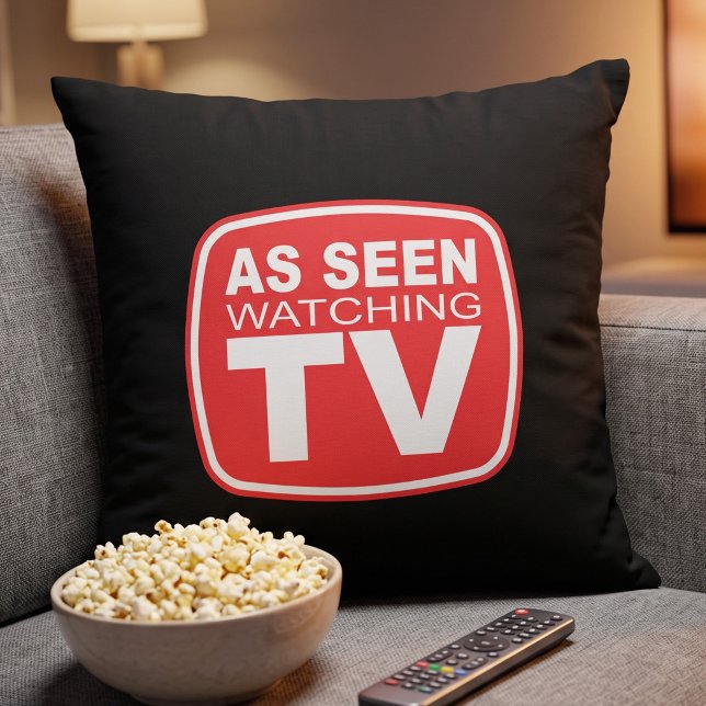 Wie man Fernsehen sieht Kissen (Von Creator hochgeladen)