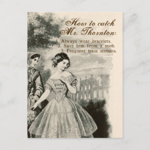 Wie man Herrn Thornton erwischt Postkarte