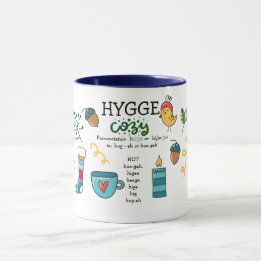 Wie man HYGGE Funny Folk Art Doodle Custom Tasse S