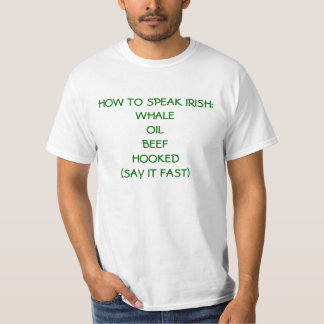 Wie man Iren spricht T-Shirt