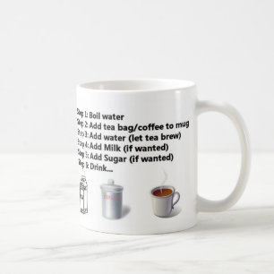 Wie man Kaffee-oder Tee-Tasse - Neuheits-Geschenk Kaffeetasse