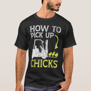 Wie man lustige kleine Küken aufhebt T-Shirt