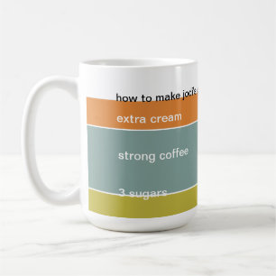 wie man meinen Kaffee macht Kaffeetasse