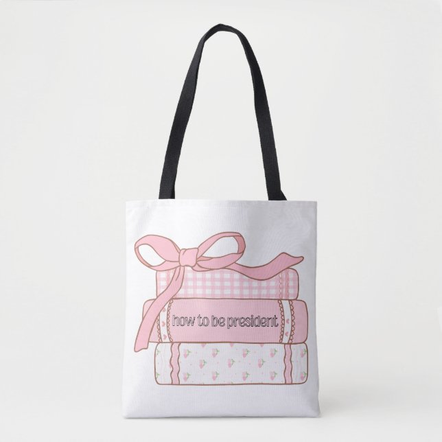 Wie man Präsident wird Girly Books Design | Cute P (Vorderseite)