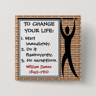 Wie man sein Leben verändern kann Button