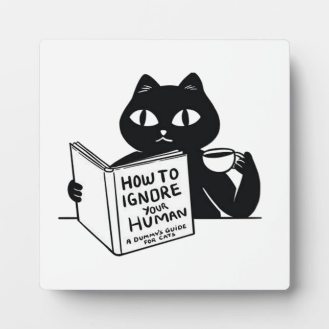 Wie man seine Leute ignoriert Fotoplatte (Vorderseite)