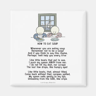 Wie man Soup isst - Die Goops Magnet