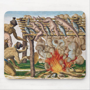Wie man Tiere, von 'kurzem Narratio grillt Mousepad