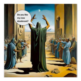 Wie mein Deodorant Poster