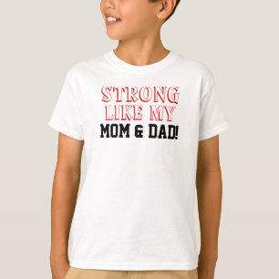 Wie mein Mama Vater Kids Shirt