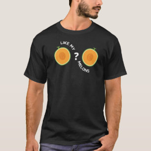 Wie mein Melonen Summer Concer Bauern Market T-Shirt