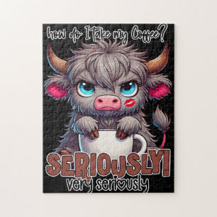 Wie nehme ich meinen Kaffee? Ernst Sehr Ernst  Puzzle