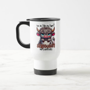Wie nehme ich meinen Kaffee? Ernst Sehr Ernst Reisebecher