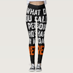 Wie nennst du jemanden, der am Montag glücklich i Leggings