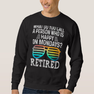 Wie nennt man jemanden, der glücklich ist an einem sweatshirt