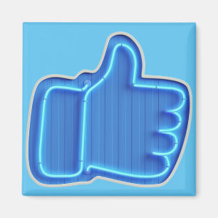 Wie Neon Hand Design anpassen Magnet