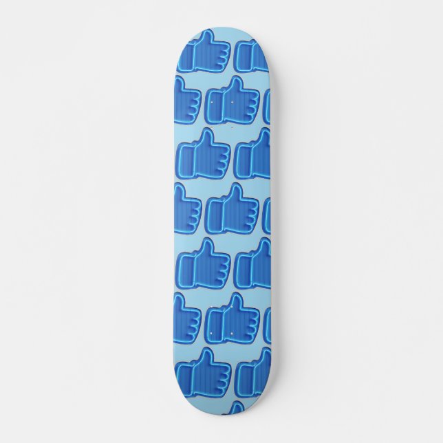Wie Neon Hand Design anpassen Skateboard (Vorne)