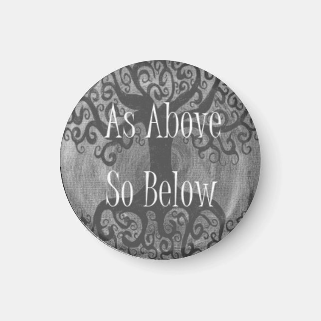 Wie oben So unterhalb Baumhirte des Magnet des Leb (Vorne)