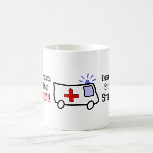 Wie Paramedics auf Ihren Notfall reagieren Tasse