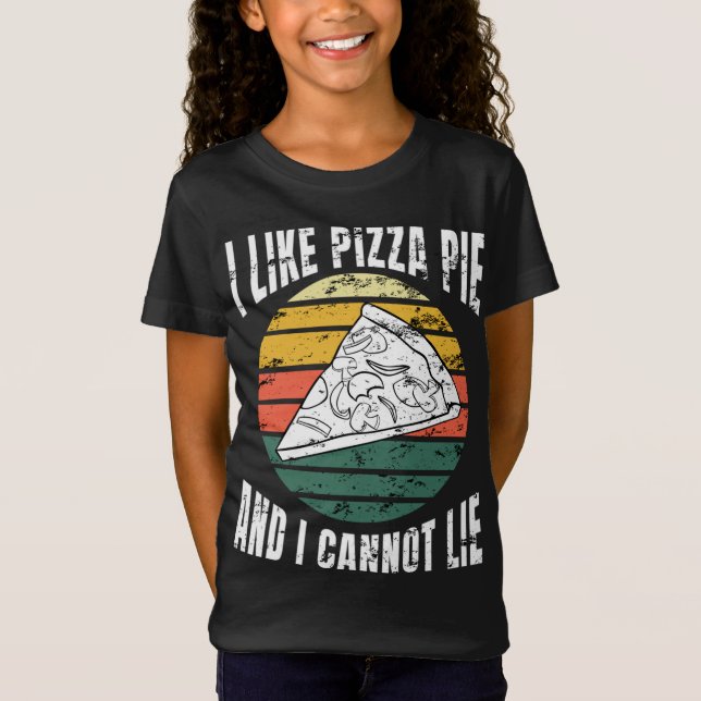 Wie Pizza Pie und ich kann Retro Sun Funny Jo nich T-Shirt (Vorderseite)