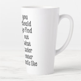 Wie riecht Unterwasser? Milchtasse