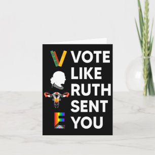 Wie Ruth dich geschickt hat Karte