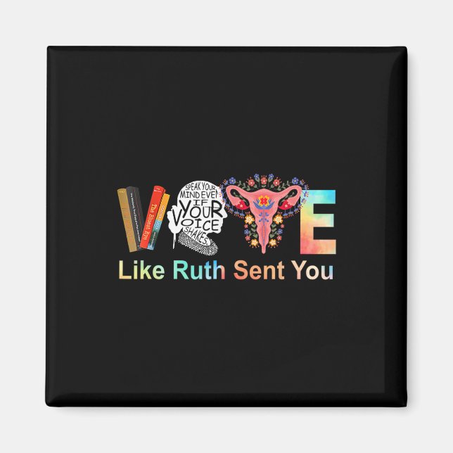 Wie Ruth dir Feminist Lgbt geschickt hat Magnet (Vorne)