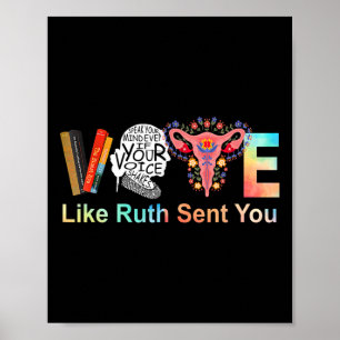 Wie Ruth dir Feminist Lgbt geschickt hat Poster