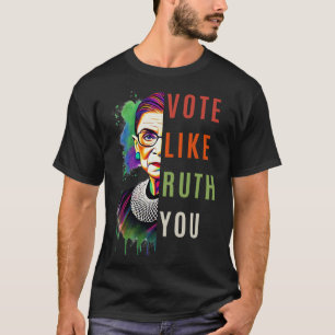Wie Ruth Ihnen farbenfrohe feministische Kunst ges T-Shirt