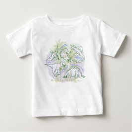 Wie sagt man Dinosaurs Baby T - Shirt? Baby T-shirt