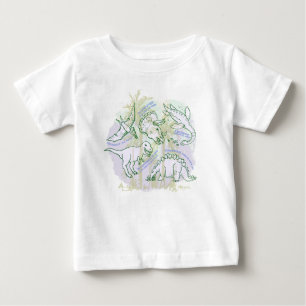 Wie sagt man Dinosaurs Baby T - Shirt? T-shirt
