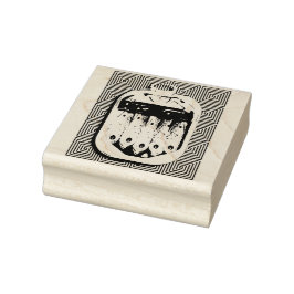 Wie Sardinen in einer Dose Gummistempel