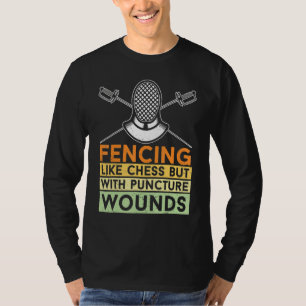 Wie Schach, aber mit Punktwunden Fu T-Shirt