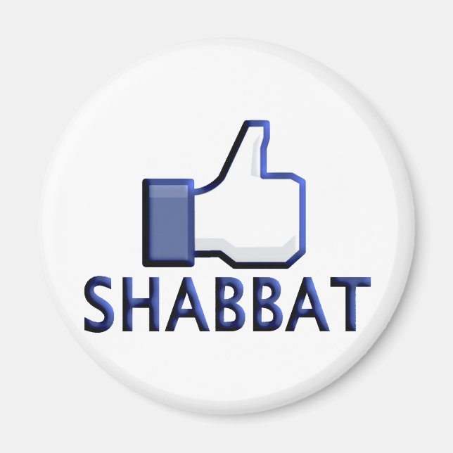 Wie Shabbat Magnet (Vorne)