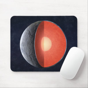 Wie sich ein Felsplanet bildet. Mousepad