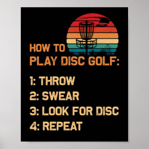 Wie Sie den Golf-Golfspieler auf der Diskette wied Poster