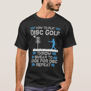 Wie Sie die Medien des Golfspiels spielen können T-Shirt