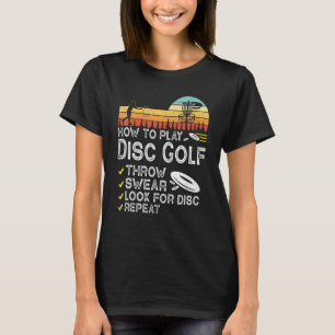 Wie Sie die Medien des Golfspiels spielen können T-Shirt