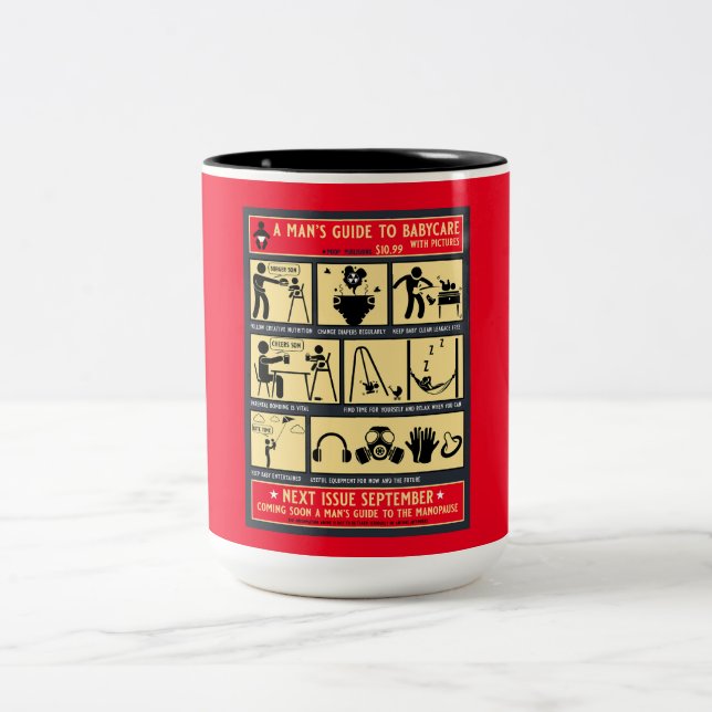 Wie Sie ein Vater-Guide sein können Zweifarbige Tasse (Mittel)