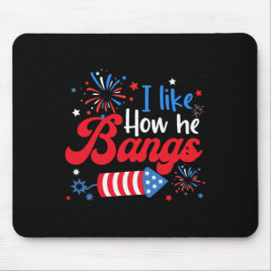 Wie sie Feuerwerke explodiert Funny Couple 4th O Mousepad