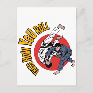 Wie Sie fortfahren Postkarte