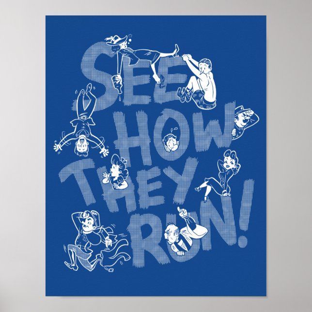 Wie sie laufen poster (Vorne)