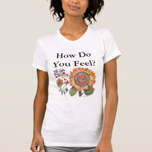 Wie Sie Trainings-Sonnenblume glauben T-Shirt